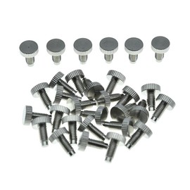 Dopro 30-Pack Stainless Steel Guitar Tremolo Bridge Fine Tuning Screws Fine Tuner Screws Fits Floyd Rose FR