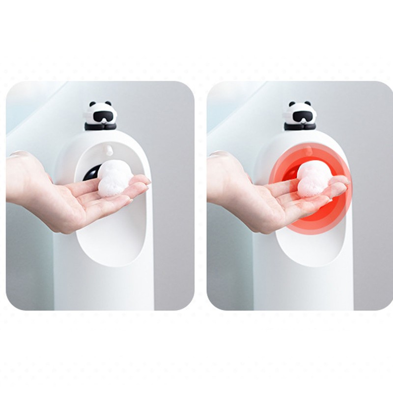Automatic Liquid Soap Dispenser 300ml Wall Mounted Cute Touchless Hand
