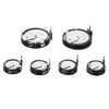 PATIKIL 6 Pcs 5.5V Super Capacitors, 0.1F/0.22F/0.33F/0.47F/1F/1.5F H-Shaped Button Capacitor