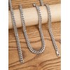 HAQUIL Stainless Steel Miami Cuban Curb Link Chain Necklace, Jewelry
