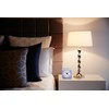Bulova Violet Travel Alarm Clock B1876 | Compact Design with