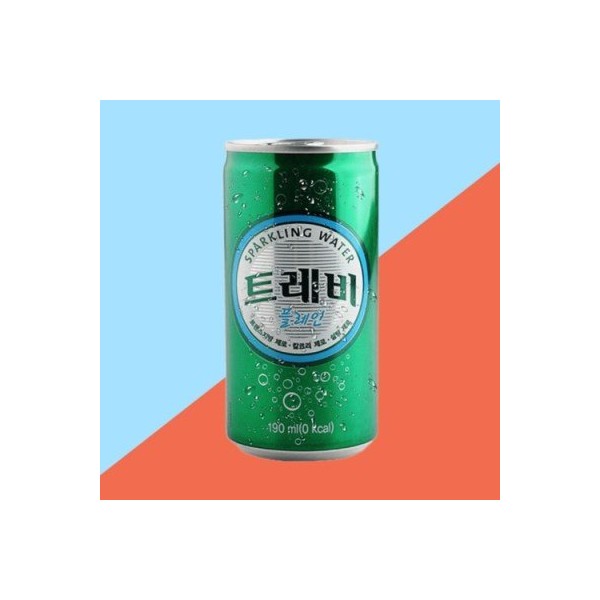 [On Sale] [Ten by Ten] Trevi Plain 190ml cans set of 5 / [온세일][텐바이텐] 트레비 플레인 190ml 캔 5개세트 제품
