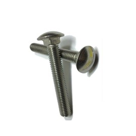 Pr-Mch Package of 25, 1/4-20 x 3" Stainless Steel Metal Carriage Bolt 18-8/304 Set Kit #DR-D2053D