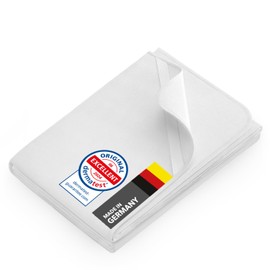 Dreamzie - Molton Mattress Protector 80 x 200 cm 100% Cotton 300 GSM - with 4 Elastic Corners