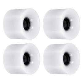 PATIKIL 60mm Longboard Wheels, 4 Pack Skateboard Wheel Street Wheels for Skateboards Cruiser Wheels Replacement 78A, White
