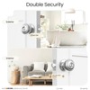 HOSOM Privacy Door Knob with Lock, Interior Door Knobs for