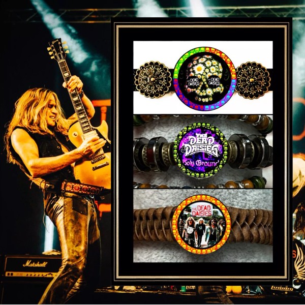 DEAD DAISIES BAND EXCLUSIVE SET OF THREE BRACELETS