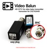 HDVD 1 Pair Mini CCTV BNC Video Balun Transceiver Cable