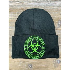 Port and Company Zombie Response Unit Knit Beanie Adult Size Unisex Embroidered Cap Gift