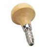 Tiardey 3 Pcs Hand Chucks Wooden Handles, Pear Shape Handle,