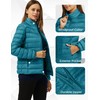 wantdo Women's Packable Puffer Jacket Light Weight Winter Jacket (Oiled