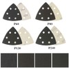 Velcro sanding triangles for delta sanders, 93 x 93 x