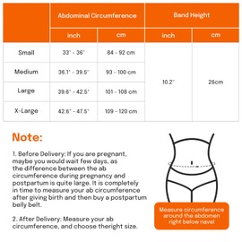 Trendyline Women's Postpartal Waist Belt Corset Recovery Belly Band Wrapped Belt, skin-coloured