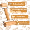 Double Rolling Pin Set Rolling Pin Double Head Wooden Rolling