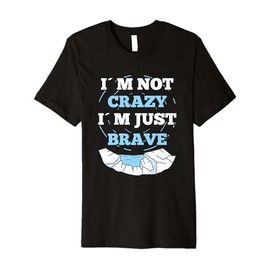 Mens Ice Water Not Crazy Just Brave Ice Bather Premium T-Shirt