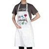 BWWKTOP Lab Technician Apron With Pockets Science Laboratory Apron Lab