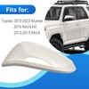 White Door Rearview Mirror Cover Fits for Toyota 2013-2023 4Runner