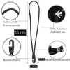 BYZANDQI Bungee Cord with Hooks, Pack of 25, Expander with