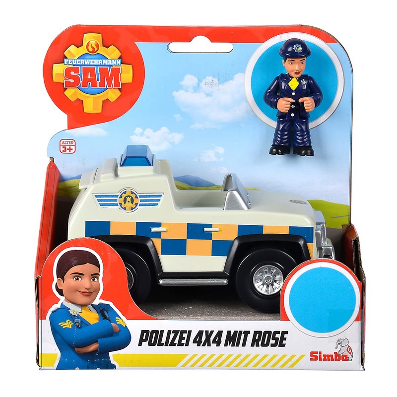 Simba 109252508038 Sam Police car, Multicolored