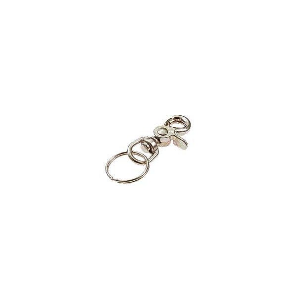 Lucky Line 44101 Nickel Plated Zinc Trigger Snap with Ring