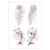 Gel Luna cute illustration color body tattoo sticker, T-170, 1 pc / 젤루나 귀여운 일러스트 컬러 바디 판박이 타투 스티커, T-170, 1개