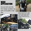 Off-Road Mounting Brackets LED Light Horizontal Bar Tube Clamp Fit