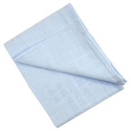 Muslin Cloths for Baby, Baby Muslin Squares, Burp Cloths for Baby Boys & Girls, Swaddle Wrap, Blue, 3 Pack