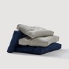 JAJU Cotton Washable Cervical Support Pillow 50x30cm Grey