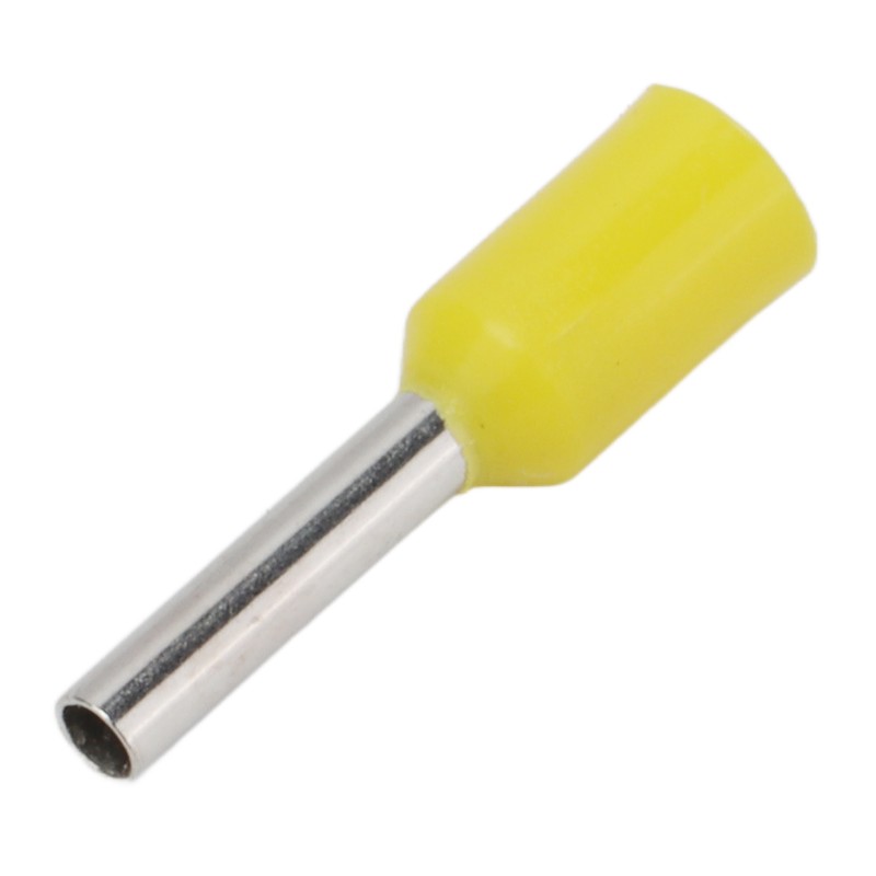 1000pcs E1008 Insulated Ferrules Terminal Copper PVC Pin Cord End