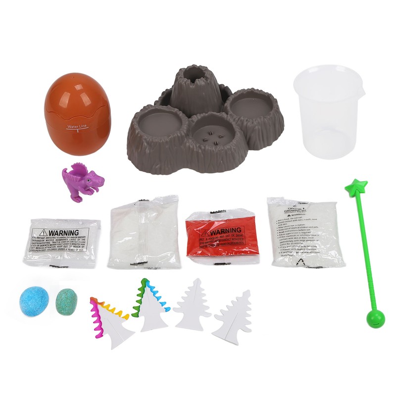 Children Chemical Science Kit Kid Science Experiments Volcanic Eruption Scene