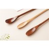 SITEDAN Muddler Spoon Wooden Dessert Spoon, Ice Cream Spoon, Small,