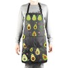 ENSIANTH Funny Avocado Apron Avocado Cooking Kitchen Aprons with Pockets