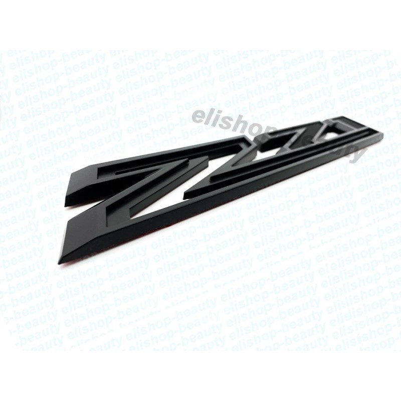 General Motors 2019-2023 Matte Black Silverado LTZ Z71 Emblem Nameplate