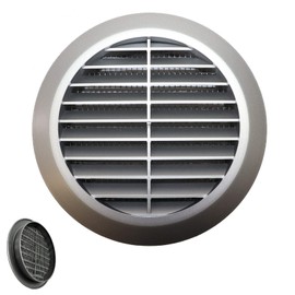 Cotarba Satin 60 mm 2.36" Circle Air Vent Grille Round Ducting Cover