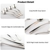 Korean Soup Spoon 18/10 Stainless Steel: Large Round Soup Spoons