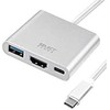Select Sound Adaptador USB C a HDMI, 3 en 1