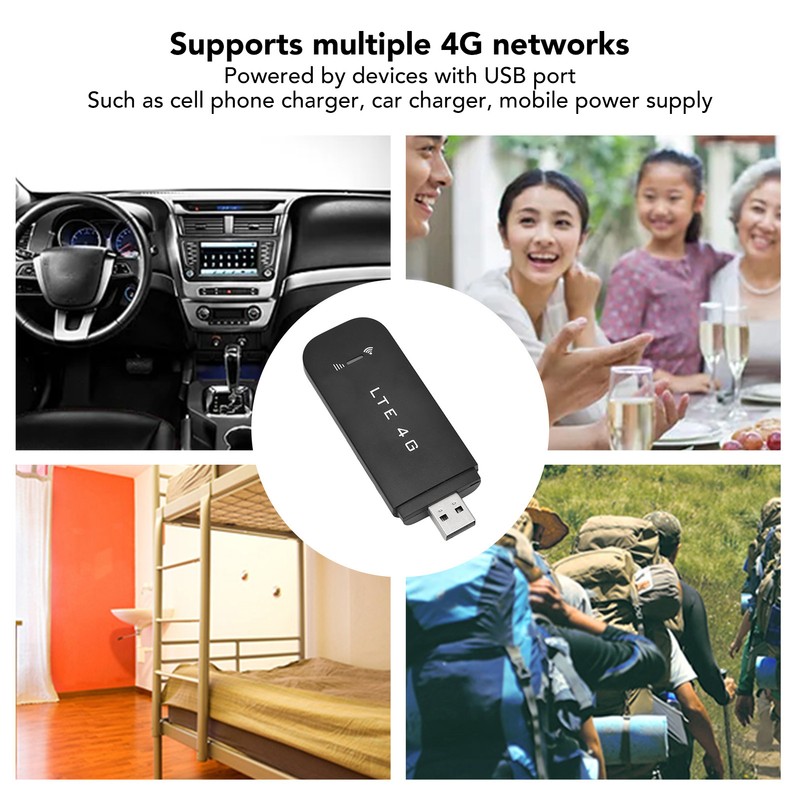 4G Mobile WiFi Hotspot Mini LTE Portable Router 150Mbps Up
