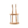 Bamboo Toothbrush Holder