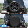 Spare Tire Cover Compatible with Land Rover Defender 90 110