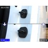 BRIGHTZ Fuga Y51 Carbon Style Door Striker Cover 1PC [STRIKER-004-1PC]