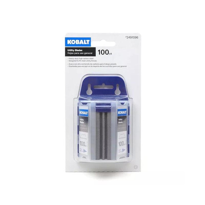 Kobalt 2-KOBALT 100 COUNT UTILITY BLADES BRAND NEW 2491096