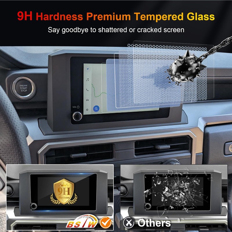 BSTW for 2025 Toyota 4Runner Screen Protector for 2025 4Runner