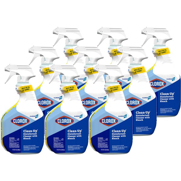 Clorox Clean-Up Disinfectant Cleaner With Bleach (Pack of 9)
