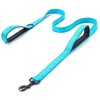Morisho Dog Walking/Training/Training/Training/Lead/Long/1.5m Handles/2 Pieces/Small Dogs/Medium Dogs/Large Dogs/Nighttime Reflectors/Training/Training/Training/Training/Nylon/Blue