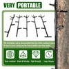 KUAFU 20 ft Climbing Stick Ladder for Tree Stands, Tree