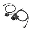 PTT Adapter with 90cm Cable Push to Talk Portable Headset