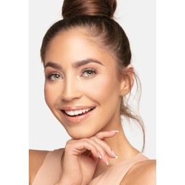 SOFIA MILANI - Women's Earrings 925 Silver - Ear Climbers as Circles, Yellow Gold, No Gemstone