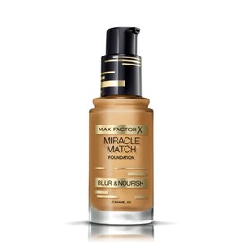 Max Factor Miracle Match Blur & Nourish Foundation, Caramel 85