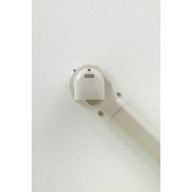 Inaba Denko LDWX-70-G Decorative Plumbing Cover, Wall Corner, Air Conditioner Cap/Ventilation Air Conditioner, Wall Removal, Gray