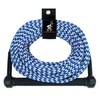 Airhead Water Ski Rope, Tractor-Grip Handle,Blue and White, 1 Section,